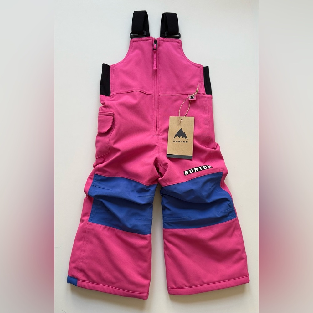 Burton Girls Toddlers' Burton Maven 2L Bib Pants, Fuchsia Fusion - Size 2T